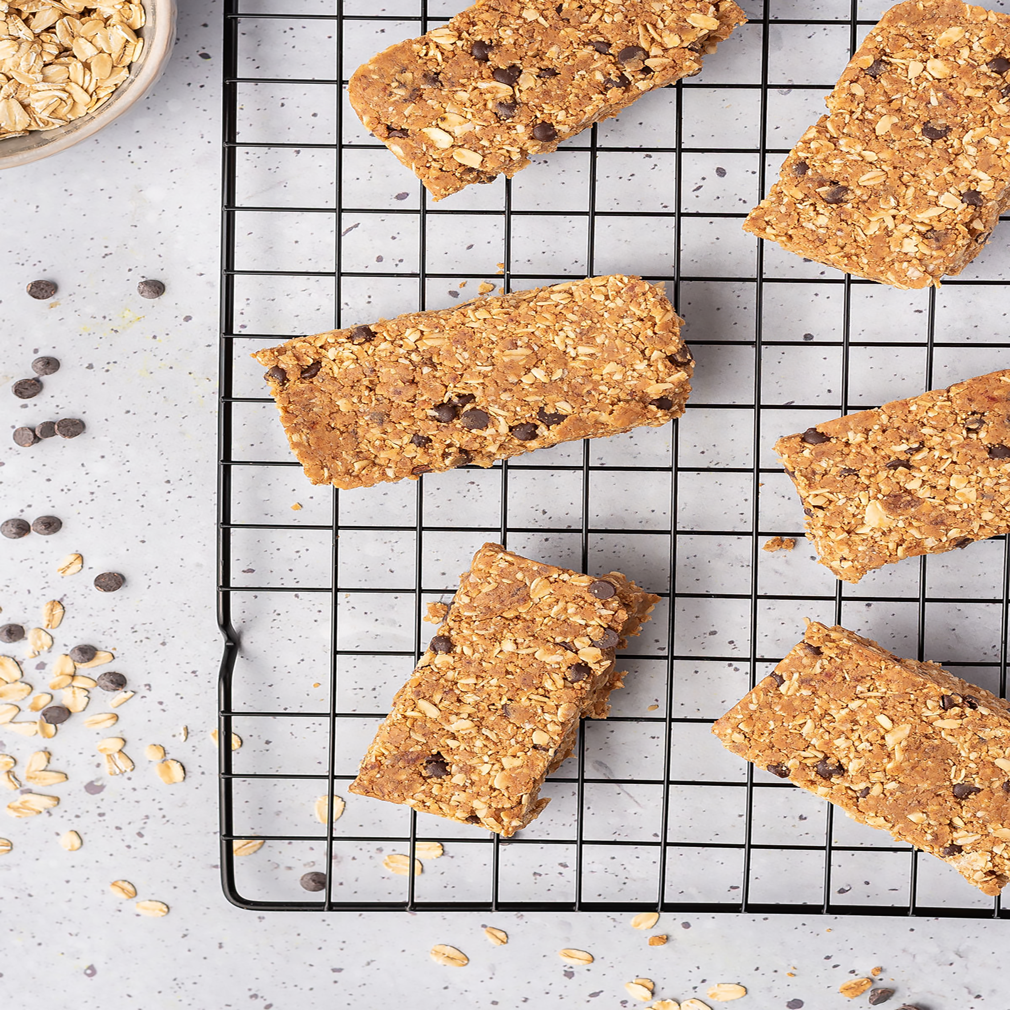 Barritas de proteína caseras